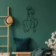 Väggdekor Metall Wallity Sorella-1 Svart Metall 34x61 cm - Dekorationer, prydnadsföremål - 8684282418948 - 4