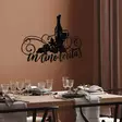 Väggdekor Metall Wallity Veritas 3 Svart Metall 56x42 cm - Dekorationer, prydnadsföremål - 8684282360308 - 4