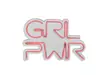 Dekorativ Led Väggbelysning Wallity Girl Power Rosa Plast 36x25 cm - Ljussmycken och ljusfigurer - 8682870288348 - 7