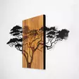 Väggdekor Trä Wallxpert Acacia Tree Svart Trä/Metall 144x3x70 cm - Dekorationer, prydnadsföremål - 8683342940658 - 7