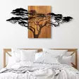 Väggdekor Trä Wallxpert Acacia Tree Svart Trä/Metall 144x3x70 cm - Dekorationer, prydnadsföremål - 8683342940658 - 2