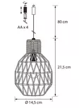 Koristelamppu Egil 14,5 cm - Ljussmycken och ljusfigurer - 6435200312778 - 3