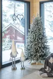 Kranssi Wooden 30cm musta Tähti - Juldekorationer och textilier - 6410416283548 - 5
