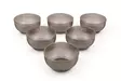Skål Set Hermia Rökgrå Akryl 6 Delar - Serveringsfat - 8683342786058 - 3