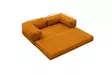 Hörnsoffa Atelier del Sofa Comfort Orange Chenille 290x95x75 cm - Soffor - 8684283436408 - 12