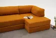 Hörnsoffa Atelier del Sofa Comfort Orange Chenille 290x95x75 cm - Soffor - 8684283436408 - 7