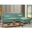 Hörnbäddsoffa Atelier del Sofa Kelebek Havsgrön Tyg 225x160x86 cm - Soffor - 8681875597608 - 2