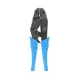 Crimp pliers | Isoleringsterminal | Tång | Metall / PVC | Blå / Svart - Kabelverktyg - 5412810333028 - 30