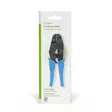 Crimp pliers | Isoleringsterminal | Tång | Metall / PVC | Blå / Svart - Kabelverktyg - 5412810333028 - 66