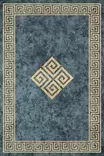 Badrumsmatta Set Mijölnir Flerfärgad 100% Polyester Halkfri Antibakteriell 40x60 cm & 60x100 cm - Badrumsmattor och våtrumsmattor - 8684283193578 - 3