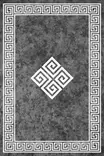 Badrumsmatta Set Mijölnir Flerfärgad 100% Polyester Halkfri Antibakteriell Digitaltryck 40x60 cm & 60x100 cm - Badrumsmattor och våtrumsmattor - 8684283193608 - 3