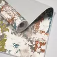Badrumsmatta Set Mijölnir Flerfärgad 100% Polyester Halkfri Antibakteriell 50x60 cm & 60x100 cm - Badrumsmattor och våtrumsmattor - 8683342420938 - 4