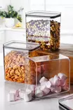Förvaringslåda Set Hermia Transparent Plast 3 Delar - Matlådor och matförvaringsbehållare - 8683742960638 - 2