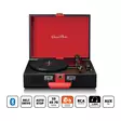 Skivspelare med Bluetooth®-mottagning och inbyggda högtalare Svart / Röd - Skivspelare och nålar - 8711902044888 - 1