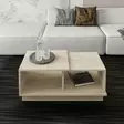 Soffbord Hanah Home Travertine Travertine Spånskiva 90x36x45 cm - Soffbord - 8684283460168 - 2