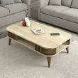 Soffbord Hanah Home Eylul Travertin Spånskiva 105x35x60 cm - Soffbord - 8684283020768 - 4