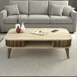 Soffbord Hanah Home Eylul Travertin Spånskiva 105x35x60 cm - Soffbord - 8684283020768 - 3
