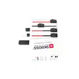 Reseadapter 2-polig världsomspännande reseadapter med integrerad dubbel USB-laddare (1x USB C & 1 x USB) 65 watt strömförsörjning - Reseadaptrar - 7640166328308 - 47