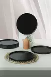 Serveringsfat Set Hermia Matt Svart Keramik 6 Delar - Serveringsfat - 8684282461128 - 2