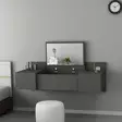 Sminkbord Hanah Home Zakkum Antracit Spånskiva 100x33x39,1 cm - Toalettbord - 8682870728578 - 2