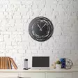 Väggklocka Wallity Svart Metall 50x50 cm - Väggklockor - 8681875050158 - 4