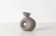 Vas Aberto Design CY0149 Mink Keramik 14x7x16 cm - Hängande blomkrukor och vaser - 8684282979388 - 2