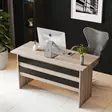 Kontorsmöbelset Hanah Home Vo10 Ob Ek Spånskiva 140x73,8x60 cm 60x46,3x50 cm 139,8x61,8x46,3 cm - Skrivbord - 8683342424868 - 3
