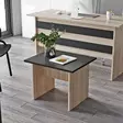 Kontorsmöbelset Hanah Home Vo10 Ob Ek Spånskiva 140x73,8x60 cm 60x46,3x50 cm 139,8x61,8x46,3 cm - Skrivbord - 8683342424868 - 4