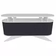 Sideboard Hanah Home Stor Vit Antracit Spånskiva 150x43x75 cm - Sidobord och extrabord - 8683743120888 - 1