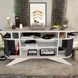 Sideboard Hanah Home Stor Vit Antracit Spånskiva 150x43x75 cm - Sidobord och extrabord - 8683743120888 - 5