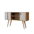 Konsolbord Hanah Home ?ndira Ek Spånskiva 120x80x40 cm - Byråer och skåp - 8681875126938 - 1