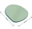 Spegel Hanah Home Gusto Ayna A340 Svart MDF 55x75x2,2 cm - Speglar - 8682870558588 - 10