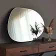 Spegel Hanah Home Gusto Ayna A340 Svart MDF 55x75x2,2 cm - Speglar - 8682870558588 - 2