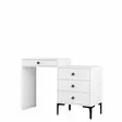Sminkbord Hanah Home Lizbon 556 Vit Spånskiva 124x84,7x40 cm - Toalettbord - 8683743327638 - 1