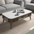 Soffbord Hanah Home Eylül Vit Spånskiva 105x34,6x60 cm - Soffbord - 8681875207668 - 4