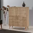 Förvaringsskåp Hanah Home Multilux 728 Sonoma Ek Spånskiva 95x111x36 cm - Skåp och byråer - 8681875340938 - 2