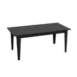 Matbord Hanah Home Polka Svart Spånskiva 180x76,8x90 cm - Matbord - 8681875670738 - 1
