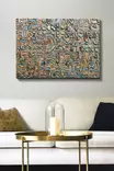 Canvastavla Wallity Flerfärgad Canvas 70x100 cm - Tavlor och ramar - 8681875612158 - 3