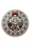Matta Conceptum Frida Round Flerfärgad Polyester 100x100 cm - Runda mattor - 8681875426878 - 1