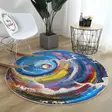 Matta Conceptum Woopamuk491 Flerfärgad Bomull Polyester 80x80 cm - Runda mattor - 8683743682638 - 3