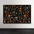 Canvastavla Wallity Flerfärgad Canvas 100x140 cm - Tavlor och ramar - 8684283062638 - 1