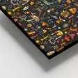Canvastavla Wallity Flerfärgad Canvas 100x140 cm - Tavlor och ramar - 8684283062638 - 2