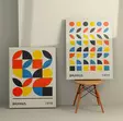 Canvastavla Wallity Flerfärgad Canvas 50x70 cm 2 Delar - Tavlor och ramar - 8684282409908 - 2