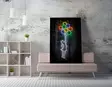 Canvastavla Wallity Flerfärgad Bomull/Polyester 50x70 cm - Tavlor och ramar - 8683342997188 - 3