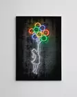Canvastavla Wallity Flerfärgad Bomull/Polyester 50x70 cm - Tavlor och ramar - 8683342997188 - 4
