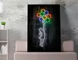 Canvastavla Wallity Flerfärgad Bomull/Polyester 50x70 cm - Tavlor och ramar - 8683342997188 - 2