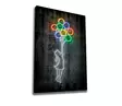 Canvastavla Wallity Flerfärgad Bomull/Polyester 50x70 cm - Tavlor och ramar - 8683342997188 - 1