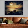 Canvastavla Wallity Flerfärgad Canvas 70x100 cm - Tavlor och ramar - 8682870217638 - 1