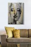Canvastavla Wallity Flerfärgad Canvas 70x100 cm - Tavlor och ramar - 8681875611168 - 2