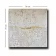 Canvastavla Wallity Flerfärgad Canvas 70x70 cm - Tavlor och ramar - 8684282626398 - 1